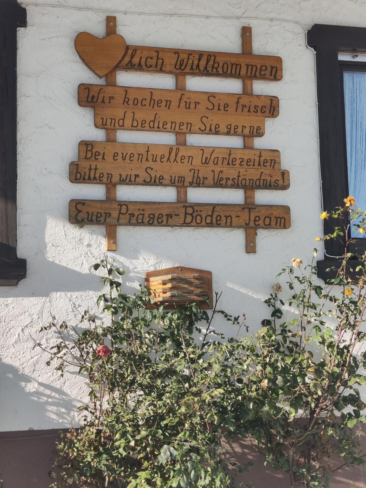 Berggasthaus Präger Böden Todtnau Exteriör bild
